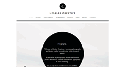 Desktop Screenshot of hesslercreative.com